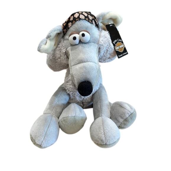 Harley-Davidson Plush Dog – Kids Preferred – Biker Club Edition - Picture 1 of 10